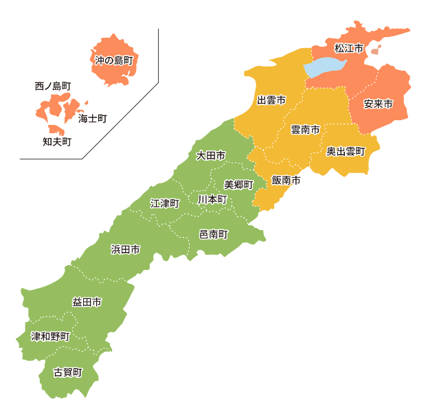 島根県地図