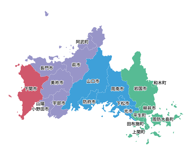 山口県地図